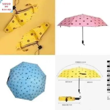 Ô Dù Gấu Gấp Gọn Cho Bé - Ô Mưa Nắng Dễ Thương Giá Chỉ 40k Thay Vì 49600 VND 3