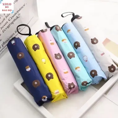 Ô Dù Gấu Gấp Gọn Cho Bé - Ô Mưa Nắng Dễ Thương Giá Chỉ 40k Thay Vì 49600 VND 5