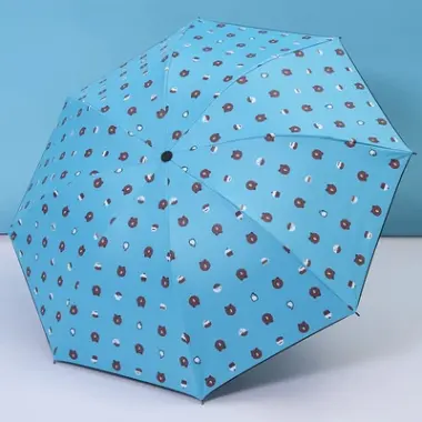 Ô Dù Gấu Gấp Gọn Cho Bé - Ô Mưa Nắng Dễ Thương Giá Chỉ 40k Thay Vì 49600 VND 8
