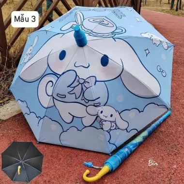 Ô Dù Kuromi Melody Cán Dài Cao Cấp Tặng Còi - Giảm 18% còn 68250đ 12