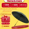 Ô Dù Siêu To 24 Nan Kép Cứng Cáp Thép Chống Gỉ - Giảm Giá 129.000đ Thay 162.540đ 1