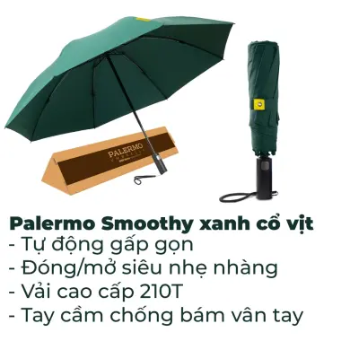 Ô dù tự động cao cấp Nason Smoothy - Che nắng mưa, chống UV99%, giá chỉ 260k 17 Ô dù tự động cao cấp Nason Smoothy - Che nắng mưa, chống UV99%, giá chỉ 260k 17