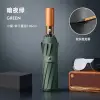 Ô Tự Động 84 Nan Gấp 3 Cán Gỗ Cao Cấp Chống UV - Giảm 32% còn 110k 11
