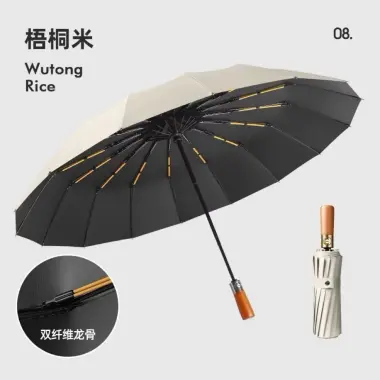 Ô Tự Động 84 Nan Gấp 3 Cán Gỗ Cao Cấp Chống UV - Giảm 32% còn 110k 14 Ô Tự Động 84 Nan Gấp 3 Cán Gỗ Cao Cấp Chống UV - Giảm 32% còn 110k 14