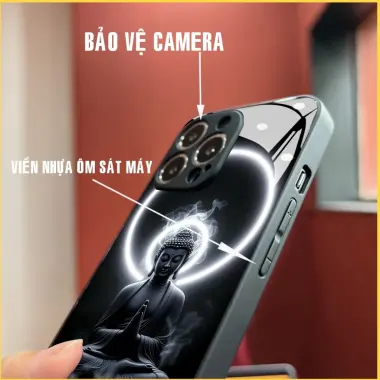Ốp Lưng Kính Phật Tọa Sen Cho iPhone - Giảm 15% Còn 60000đ - Tương Thích Nhiều Dòng 5 Ốp Lưng Kính Phật Tọa Sen Cho iPhone - Giảm 15% Còn 60000đ - Tương Thích Nhiều Dòng 5
