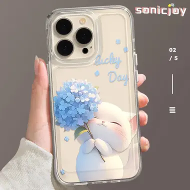Ốp Lưng Trong Suốt Hoa Xanh Mèo Trắng Cho iPhone - Giảm 20% Chỉ 36450đ 4 Ốp Lưng Trong Suốt Hoa Xanh Mèo Trắng Cho iPhone - Giảm 20% Chỉ 36450đ 4