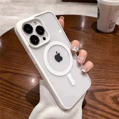 Ốp Lưng Trong Suốt Từ Tính Cho iPhone 16 15 14 13 12 11 X Xs Pro Max 11Pro 7 8 Plus 7