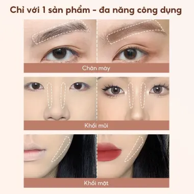 Phấn Che Hói Tóc & Chân Tóc FelinWel 4g - Bộ Đầy Đủ Có Gương, Bông, Che Phủ Tự Nhiên