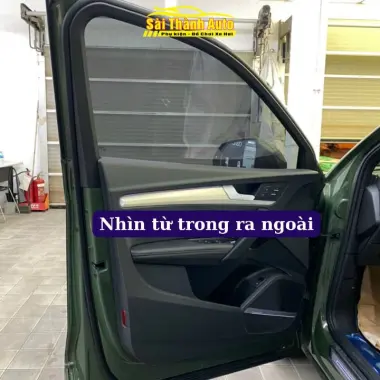 Phim Cách Nhiệt Cửa Sổ Ô Tô Chống Nóng Màu Đen Khói Giá Rẻ 59K 5