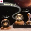 Quả Cầu Pha Lê Phát Sáng 3D - Đa Dạng Phong Cách, Đèn Trang Trí Phòng Ngủ, Quà Tặng Sinh Nhật Dưới 30K, Kích Thước 6cm