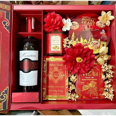 Quà Tết Cao Cấp Cho Gia Đình & Doanh Nghiệp - Hộp Quà Tặng VIP 2.026 Giá Rẻ 2