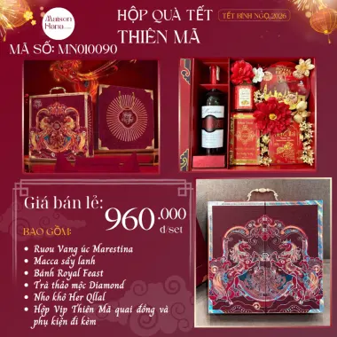 Quà Tết Cao Cấp Cho Gia Đình & Doanh Nghiệp - Hộp Quà Tặng VIP 2.026 Giá Rẻ 6