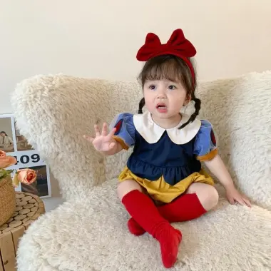 Quần Áo Halloween Mùa Hè Cho Bé Gái - Onesie Tay Ngắn Phong Cách Phương Tây Giá Cực Sốt 210141đ 2