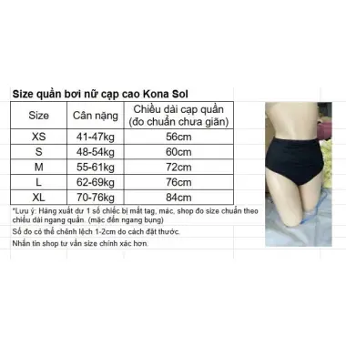Quần Bơi Nữ Cạp Cao Che Bụng Thiết Kế Nhún Před - Giảm 21000đ còn 75000đ 10