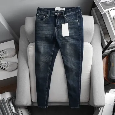 Quần Jean Nam Xanh Đậm Cao Cấp - Slim Fit Co Giãn - Giảm 33.000đ Còn 292.500đ 1