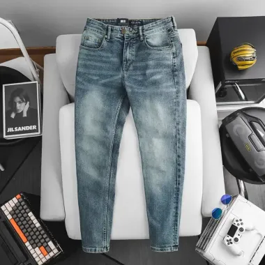 Quần Jean Nam Xanh Đậm Cao Cấp - Slim Fit Co Giãn - Giảm 33.000đ Còn 292.500đ 5