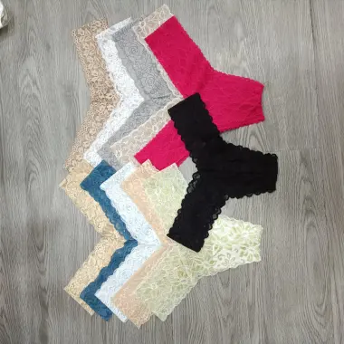 Quần Lót Ren Lọt Khe Cao Cấp Bigsize - Giá Rẻ 20000đ - Nhiều Màu Sáng 6 Quần Lót Ren Lọt Khe Cao Cấp Bigsize - Giá Rẻ 20000đ - Nhiều Màu Sáng 6