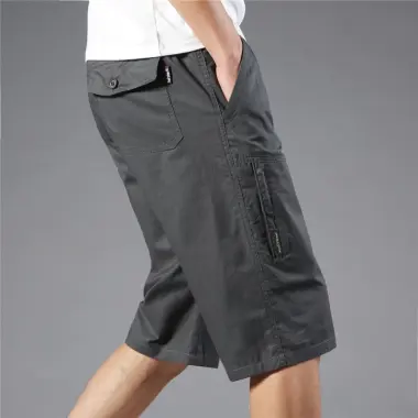 Quần Lửng Kaki Nam Cao Cấp Dáng Đứng Giảm 16% - Sooc Kaki Trẻ Trung Giá 206k 5