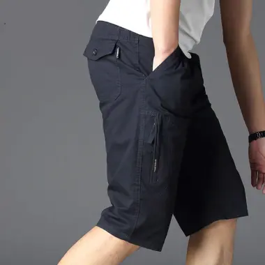 Quần Lửng Kaki Nam Cao Cấp Dáng Đứng Giảm 16% - Sooc Kaki Trẻ Trung Giá 206k 22