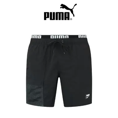 Quần Short Bơi PUMA Nam Giảm Giá - Quần Thể Thao Nam Có Logo Puma Swim Utility Mid Short Chất Lượng Cao