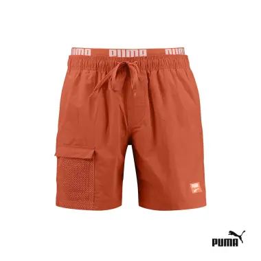 Quần Short Bơi PUMA Nam Giảm Giá - Quần Thể Thao Nam Có Logo Puma Swim Utility Mid Short Chất Lượng Cao