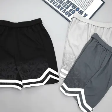Quần short nam thể thao thoáng mát tổ ong co giãn, dây rút túi khóa sườn chỉ 49880đ 4