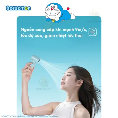 Quạt Cầm Tay Mini Doraemon N610 Turbo Màn LED 3000mAh Giảm Giá Cực Sấu Chỉ 365k 4 Quạt Cầm Tay Mini Doraemon N610 Turbo Màn LED 3000mAh Giảm Giá Cực Sấu Chỉ 365k 4