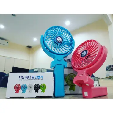 Quạt Cầm Tay Mini Himax NHD-7000 - Giảm Giá Còn 59k - Quạt Tích Điện Cực Mạnh 2