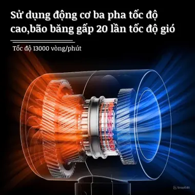 Quạt Cầm Tay Mini N68 4000mAh Sạc Lại Gió Mạnh 100 Tốc Độ Turbo Giá Rẻ Chỉ 30k 5