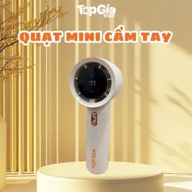 Quạt điện mini cầm tay TOPGIA siêu mát, tiện lợi giá chỉ 159k 2 Quạt điện mini cầm tay TOPGIA siêu mát, tiện lợi giá chỉ 159k 2