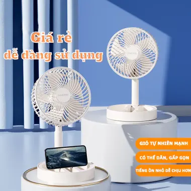 Quạt Gấp Gọn Cổng USB Để Bàn - Quạt Điện Mini Tiện Lợi Giá Rẻ 68000đ 2 Quạt Gấp Gọn Cổng USB Để Bàn - Quạt Điện Mini Tiện Lợi Giá Rẻ 68000đ 2