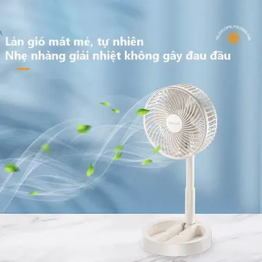 Quạt Gấp Gọn Cổng USB Để Bàn - Quạt Điện Mini Tiện Lợi Giá Rẻ 68000đ 5 Quạt Gấp Gọn Cổng USB Để Bàn - Quạt Điện Mini Tiện Lợi Giá Rẻ 68000đ 5