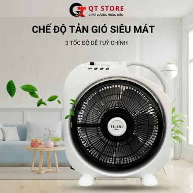 Quạt Hộp Haibi 3 Tốc Độ Gió Giá Rẻ HCM - HOẢ TỐC 2H - Bảo Hành 12 Tháng 8 Quạt Hộp Haibi 3 Tốc Độ Gió Giá Rẻ HCM - HOẢ TỐC 2H - Bảo Hành 12 Tháng 8