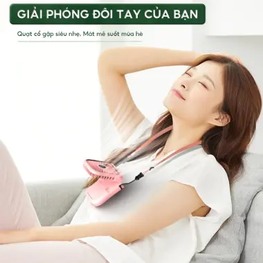 Quạt Mini Cầm Tay Pin Khủng - Gọn Gàng Tiện Dụng Giá Chỉ 39900đ 7