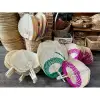 Quạt Nan Cầm Tay Đan Tay Mây Cói Tự Nhiên Trang Trí Decor Giá Rẻ Khuyến Mãi 15500đ 6