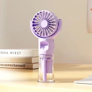 Quạt Phun Sương Cầm Tay Mini Tích Điện Giá Rẻ, Xoay 360 độ, Dây Đeo Cổ Tiện Lợi chỉ 99k 11 Quạt Phun Sương Cầm Tay Mini Tích Điện Giá Rẻ, Xoay 360 độ, Dây Đeo Cổ Tiện Lợi chỉ 99k 11