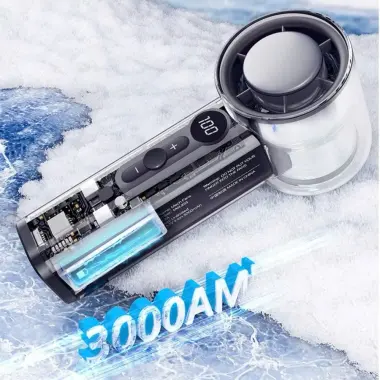 Quạt Sò Lạnh Cầm Tay Mini FAN X05 Turbo Jet Sạc Lại 3000mAh Gió Mạnh 140Vòng/Phút Giá Rẻ 9 Quạt Sò Lạnh Cầm Tay Mini FAN X05 Turbo Jet Sạc Lại 3000mAh Gió Mạnh 140Vòng/Phút Giá Rẻ 9