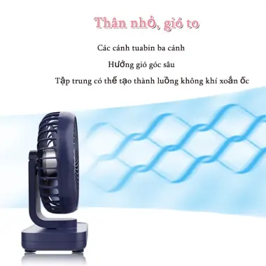 Quạt Tích Điện Mini D606 Để Bàn Gấp 90 Độ 4 Tốc Độ Gió Pin 4000mAh Giá Rẻ 7 Quạt Tích Điện Mini D606 Để Bàn Gấp 90 Độ 4 Tốc Độ Gió Pin 4000mAh Giá Rẻ 7