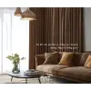Rèm cửa sổ màu nâu đất chống nắng 99% cao cấp, decor phòng ngủ đẹp, giá rẻ 247500đ 6