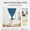 Rèm Gấm Dán Cửa Chống Nắng Shihome Tối Màu - Giảm 20% còn 54110đ 12