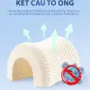Ruột Gối Cao Su Non Cao Cấp He thong Nem Thiết Kế Cổ Công Thái Học Lượn Sóng Nằm Ngủ Chống Đau Cổ Vai Gáy, Giảm Ngáy 8