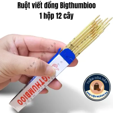 Ruột Viết Bạc Thân Đồng Bigthumbioo - Lấy Dấu Trên Vải Da Simili Giá Sỉ 26k