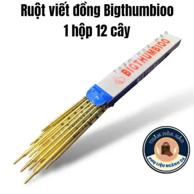 Ruột Viết Bạc Thân Đồng Bigthumbioo - Lấy Dấu Trên Vải Da Simili Giá Sỉ 26k