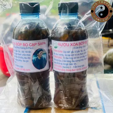 Rượu Bọ Cạp Sapa Giàng A Páo - Giảm Đau Nhức Xương Khớp, 50k/ Chai 3