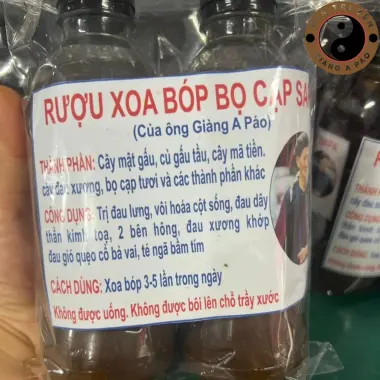 Rượu Bọ Cạp Sapa Giàng A Páo - Giảm Đau Nhức Xương Khớp, 50k/ Chai 7