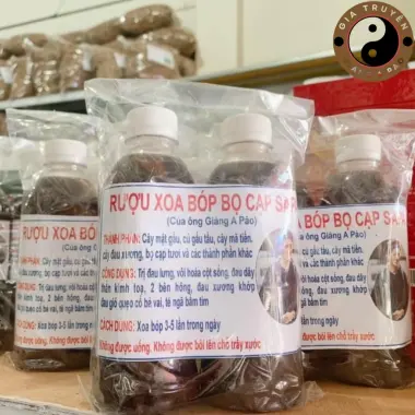 Rượu Bọ Cạp Sapa Giàng A Páo - Giảm Đau Nhức Xương Khớp, 50k/ Chai 8