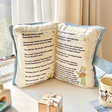 Sáng Tạo Hoàng Tử Nhỏ Sách Gối Hoạt Hình Dễ Thương Snoopy Gối Chữa Bệnh Quà Tặng Sinh Nhật Bạn Gái Cặp Đôi 6