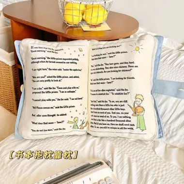 Sáng Tạo Hoàng Tử Nhỏ Sách Gối Hoạt Hình Dễ Thương Snoopy Gối Chữa Bệnh Quà Tặng Sinh Nhật Bạn Gái Cặp Đôi 10