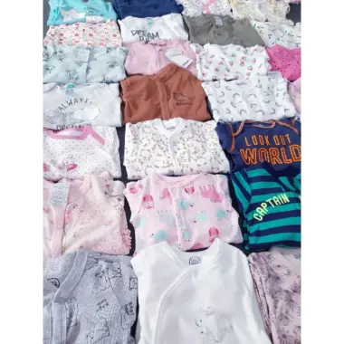 Sleepsuit (mặc nằm điều hòa), bodysuit bộ body ngủ dài tay liền thân xuất dư cho bé (ship HỎA TỐC Hà Nội) 3