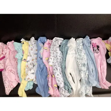 Sleepsuit (mặc nằm điều hòa), bodysuit bộ body ngủ dài tay liền thân xuất dư cho bé (ship HỎA TỐC Hà Nội) 5